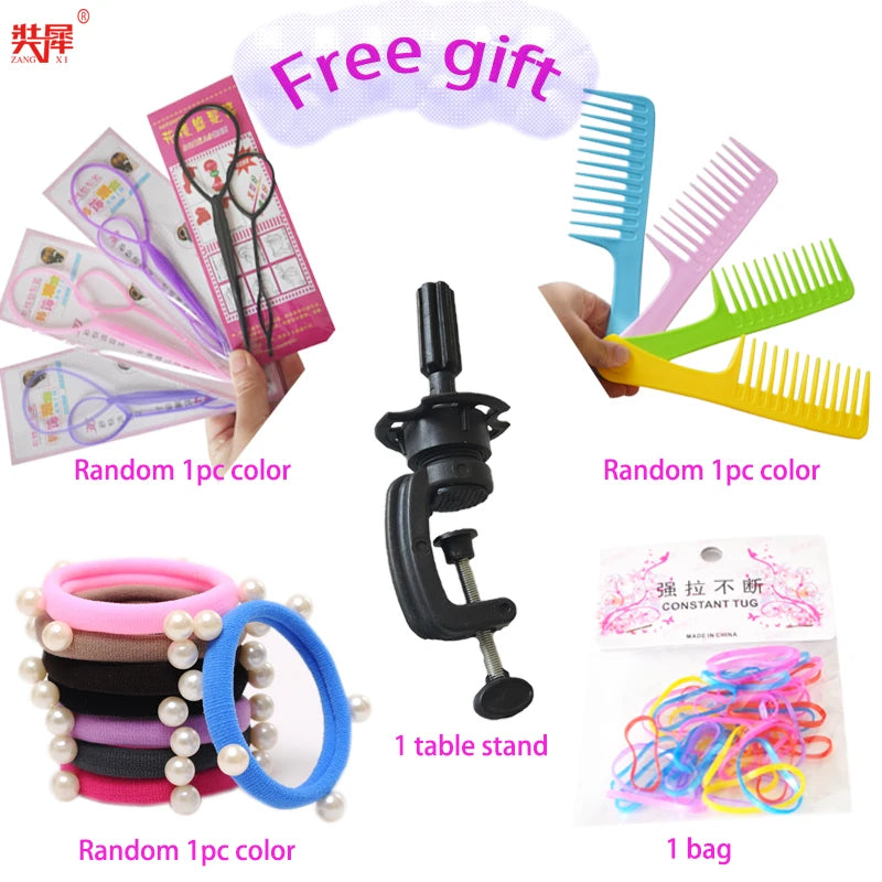 Head Dolls For Hairdressers  Mannequin Head with 65cm Synthetic Hair Hairdressing Styling Training Head