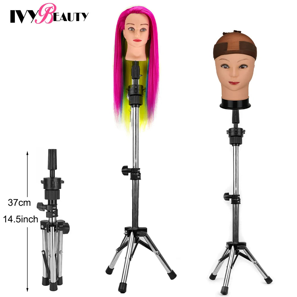 Nice Colorful Hairdressing Training Head For Hairdresser Hair Styles Cosmetology Manikin Dolls Head For Braiding tete de cabeza