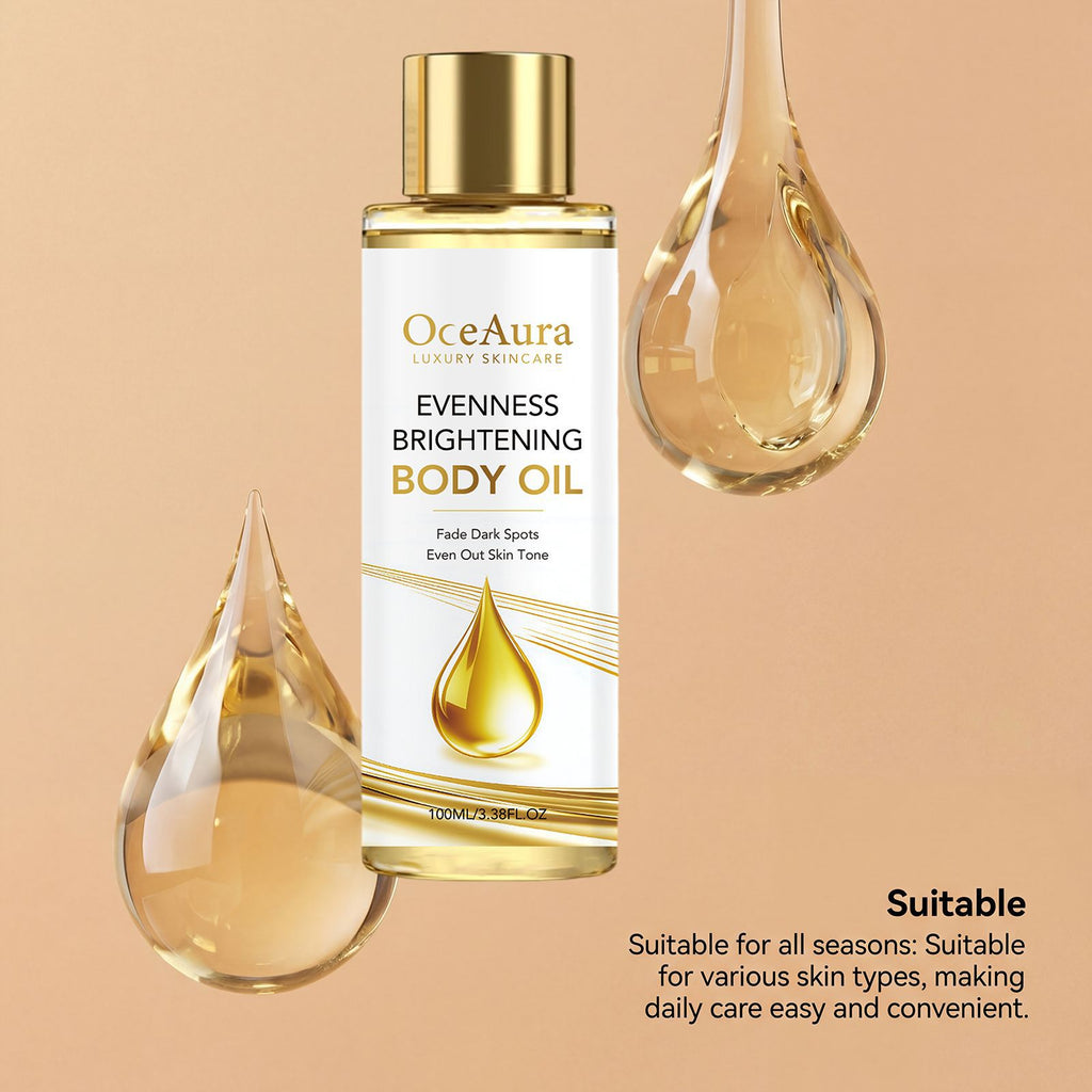 Brightening Body Oil Firming Moisturizing Rejuvenating Smoothing Softening Fade Fine Lines Soothing Repairing Glowing Body Oil