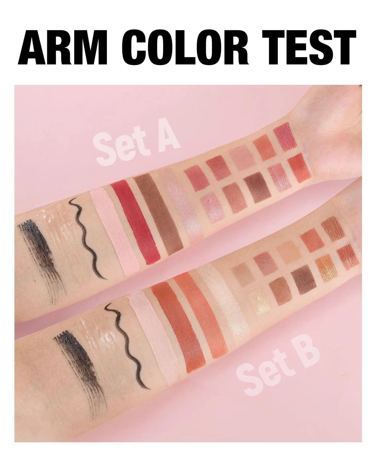 Professional Makeup Kit 11 Pieces Shadow Contour Blusher Set Waterproof Highly Pigmented Smudge Proof Face Cosmetics Collection