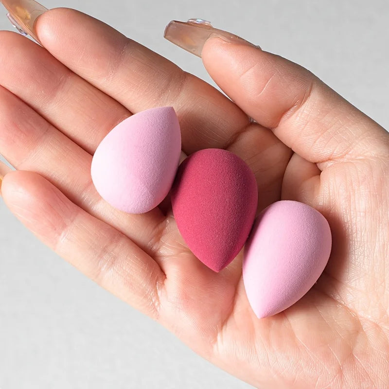 60 Mini Makeup Sponges, Foundation Blending Sponges, Multi-color Sponges for Flawless Application of Liquid and Powder Products