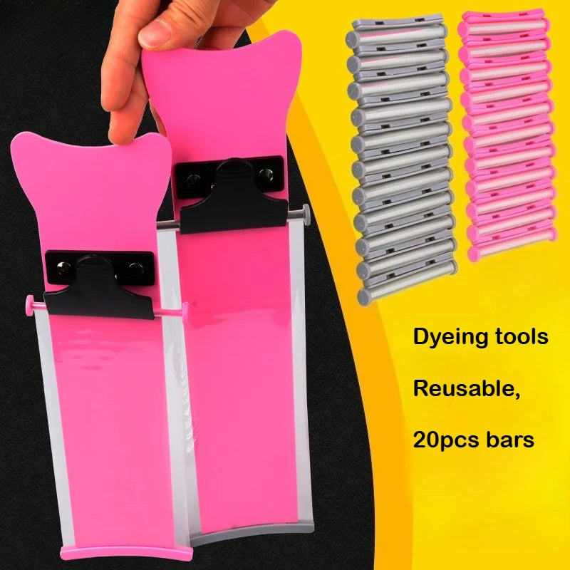 Hair Salon Balayage Board Barbershop Hairdresser Design Styling Tool Set Accessory Professional Dyes Hair Coloring Dyeing Board