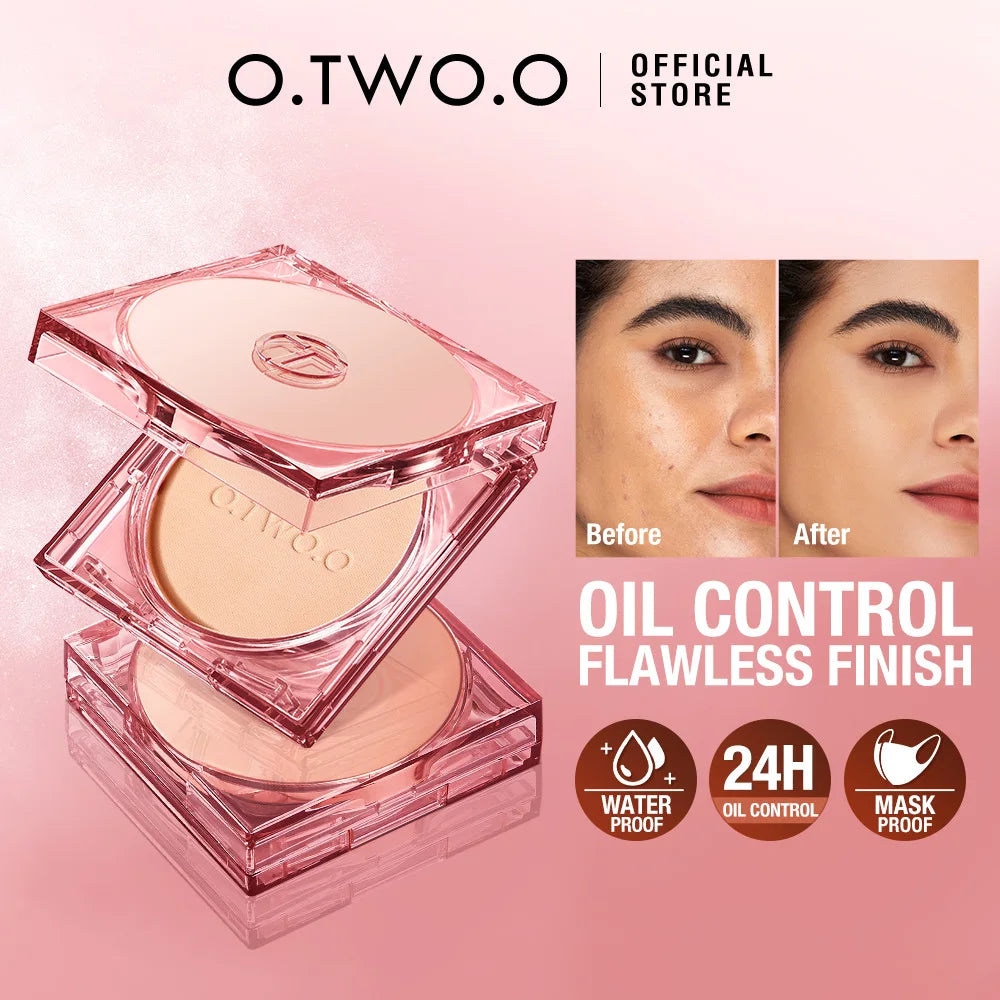 Face Setting Powder Normal Size Soft Focus Fixed Make Up Oil Control Light Skin Perfect for Whitening Waterproof Lasting Makeup