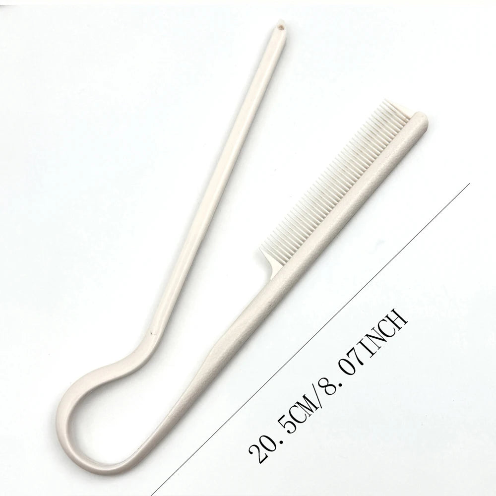 Hair Styling V-comb Messy hair finishing comb Straightening Splint Comb Hair tool Straightening clip Hairdressing V-seam comb