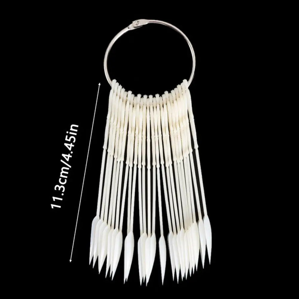 Nails Palette Nail Art Tool Manicure Nail Showing Stand Nail Polish Display Tips Nail Polish Color Card Fake Nail Display Tips