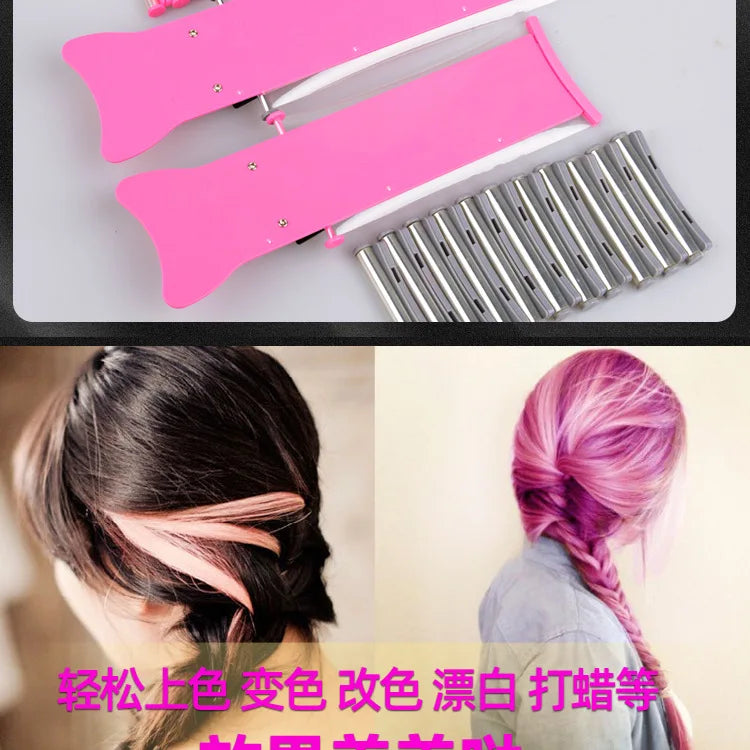 Hair Salon Balayage Board Barbershop Hairdresser Design Styling Tool Set Accessory Professional Dyes Hair Coloring Dyeing Board
