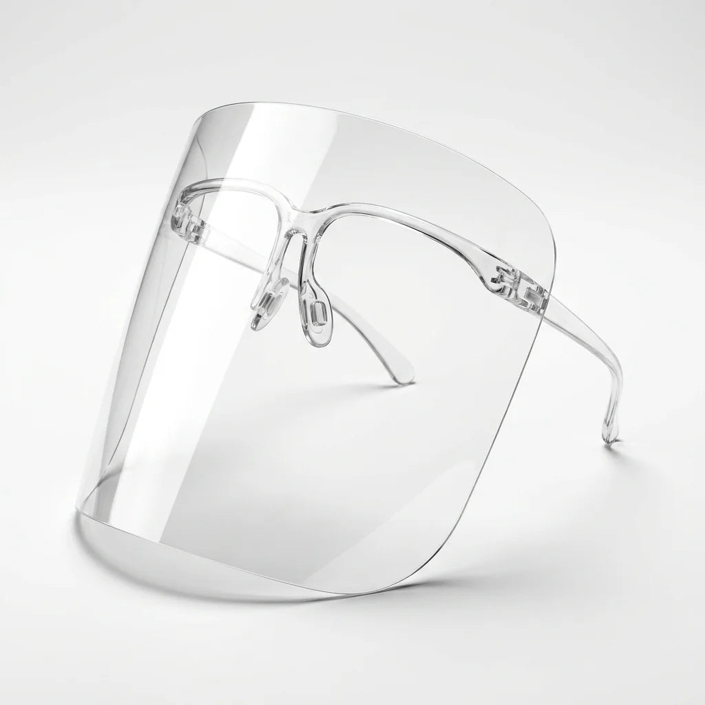 Nail Art Dust Proof Faceshield Transparent Anti-fog Anti-splash Full Face Cover Safety Protective Glasses