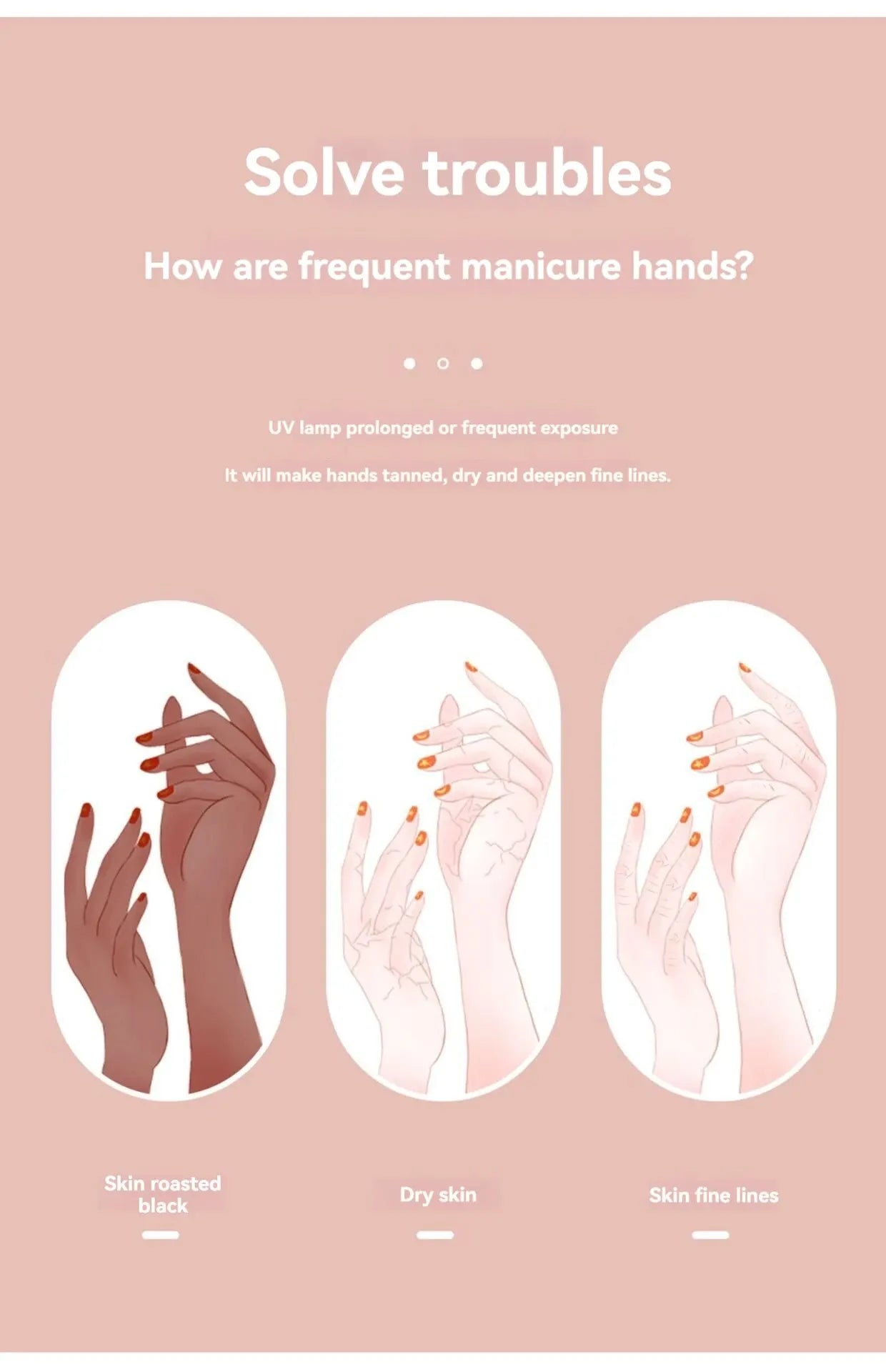 Nail Gloves Anti-UV Anti-blackening Anti-illumination TANNING Tanning Light Therapy Machine Blackening Anti-radiation Baking Lam