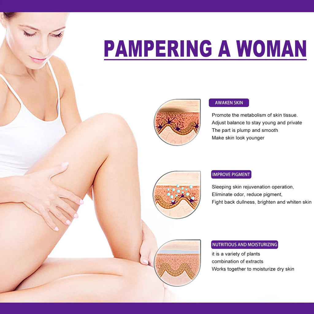 Body Whitening Cream Intimate Area Tender Red Essence Lip Underarm Knee Butt Dullness Bleach Remove Melanin Brighten Beauty Care
