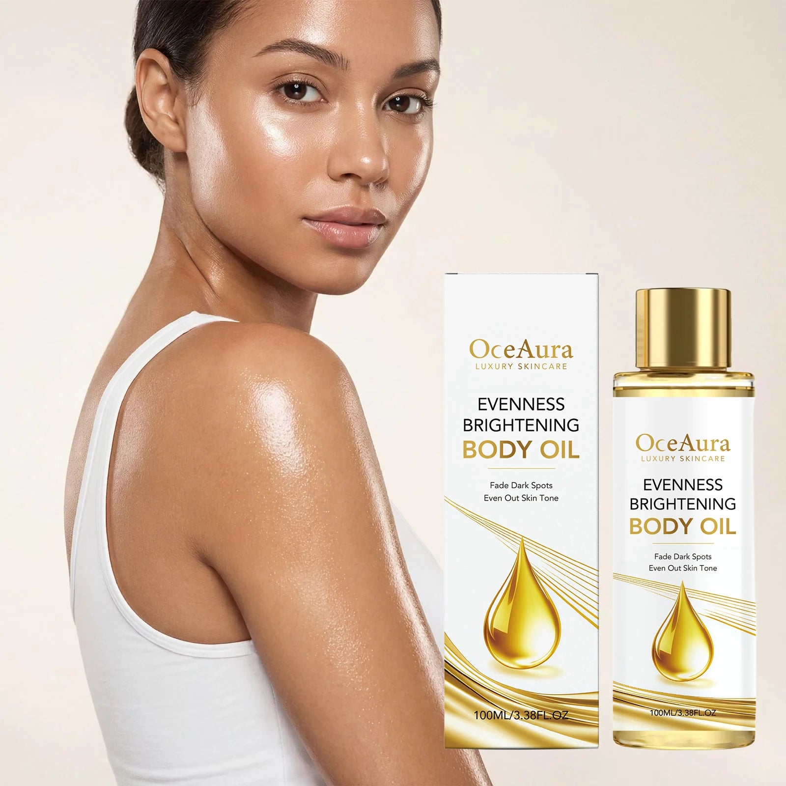 Brightening Body Oil Firming Moisturizing Rejuvenating Smoothing Softening Fade Fine Lines Soothing Repairing Glowing Body Oil