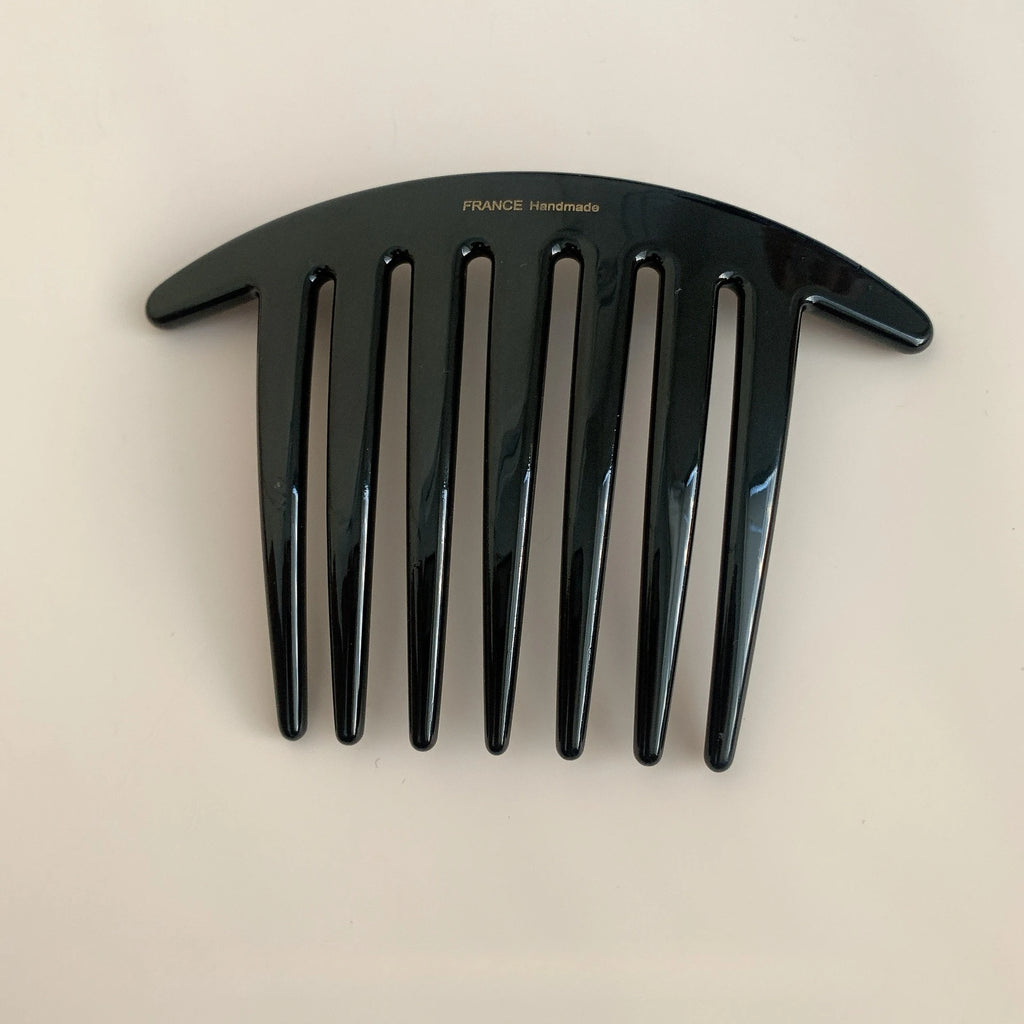 2025 New French U-shaped Hairpin with Meatball Head Comb Modern Simple Seven Toothed Hairpin Versatile Comb