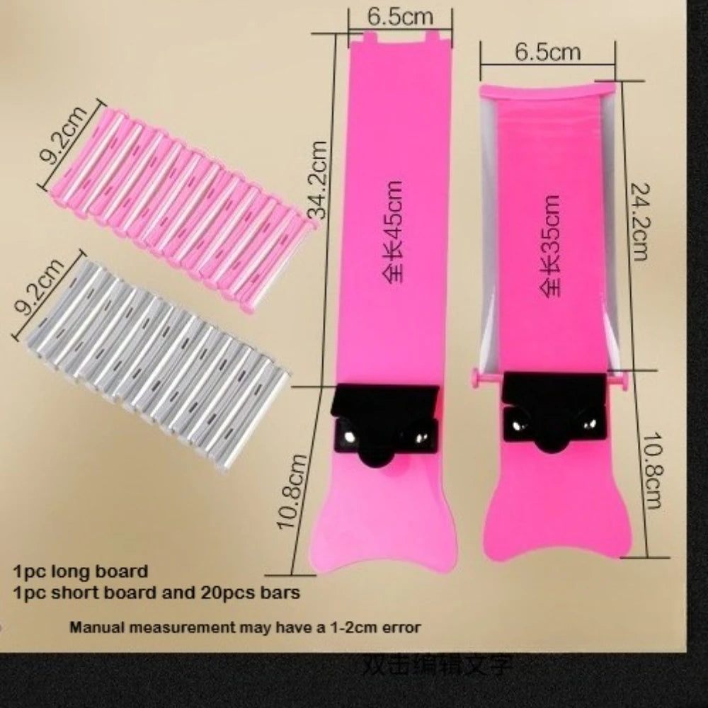 Hair Salon Balayage Board Barbershop Hairdresser Design Styling Tool Set Accessory Professional Dyes Hair Coloring Dyeing Board