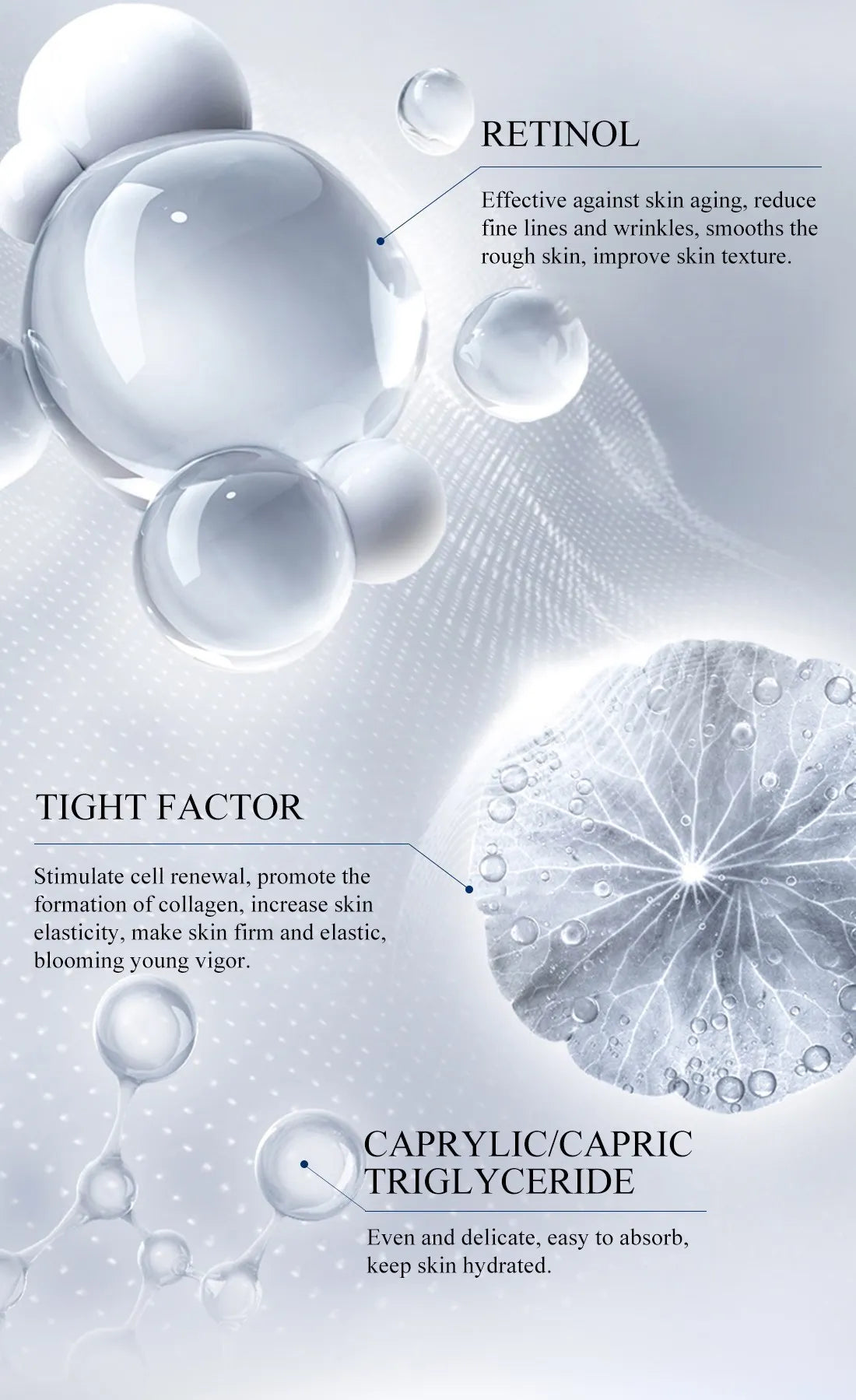 FAIRKING Retinol Anti-Aging Face Cream Reduces Wrinkles and Smoothes Rough Skin Face Skin Care Increase Skin Elasticity 30g