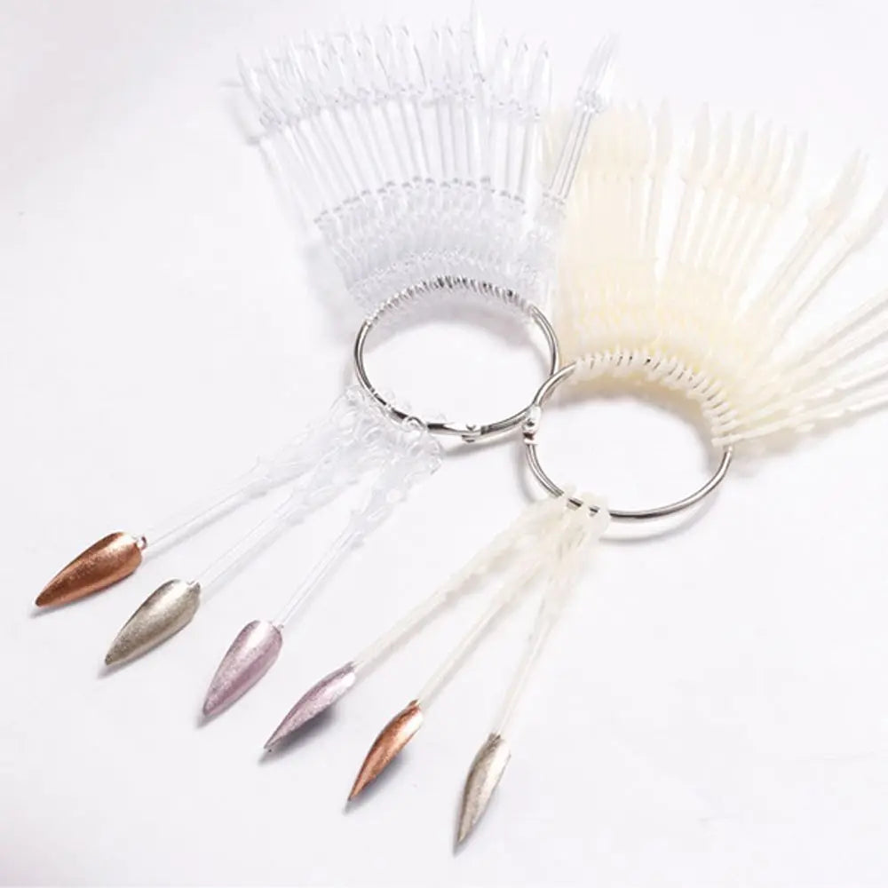 Nails Palette Nail Art Tool Manicure Nail Showing Stand Nail Polish Display Tips Nail Polish Color Card Fake Nail Display Tips