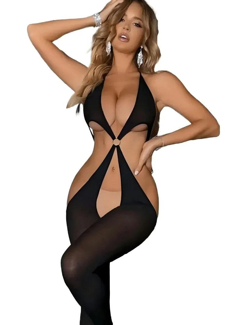 Body sexual porno para mujer, Body transparente para sexo, traje de cuerpo atrevido, trajes con sujetador abierto