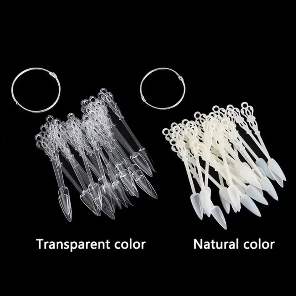 Nails Palette Nail Art Tool Manicure Nail Showing Stand Nail Polish Display Tips Nail Polish Color Card Fake Nail Display Tips
