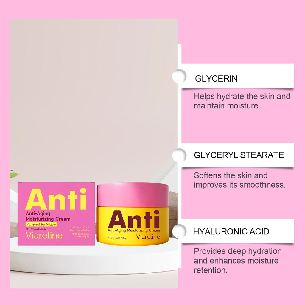 Firming Face Cream Anti Aging Lifting Tighten Face Brightening Tone Improves Dark Spot Reduces Fine Line Moisturizing Care Cream
