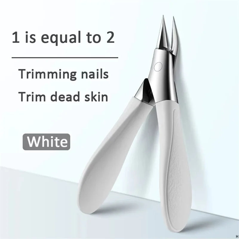 Nail Clippers Toenail Clippers for Thick Nails for Seniors with Curve Diagonal Blade for Ingrown Nails Effortlessly Toe