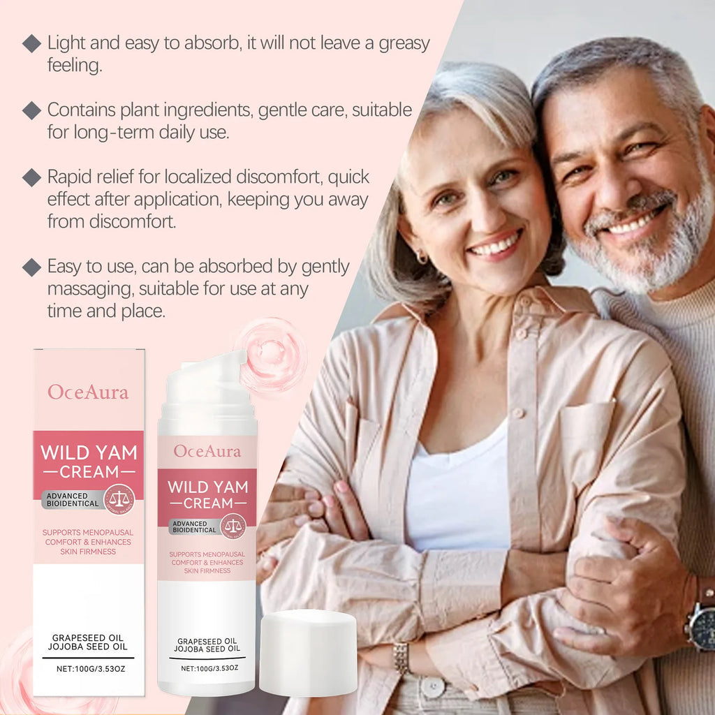 Body Care Balance Cream with Gentle Ingredients To Care for Women's Body Discomfort, Daily Massage Care Cream