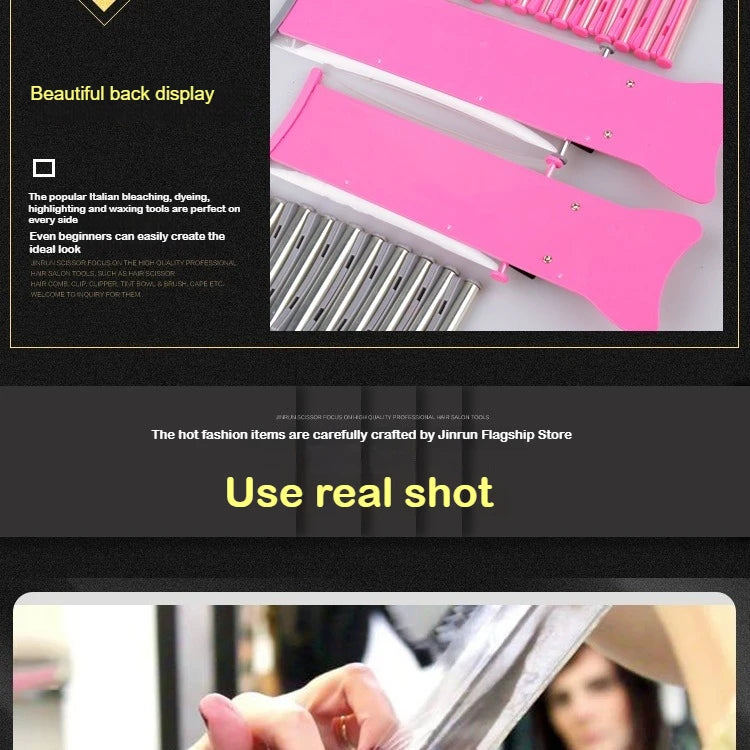 Hair Salon Balayage Board Barbershop Hairdresser Design Styling Tool Set Accessory Professional Dyes Hair Coloring Dyeing Board