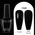 NAILCO 15ml Translucent Gel Nail Polish Semi-permanent Varnish UV Nails Art Glitter HEMA TPO FREE Gel Polish Manicure For Nails