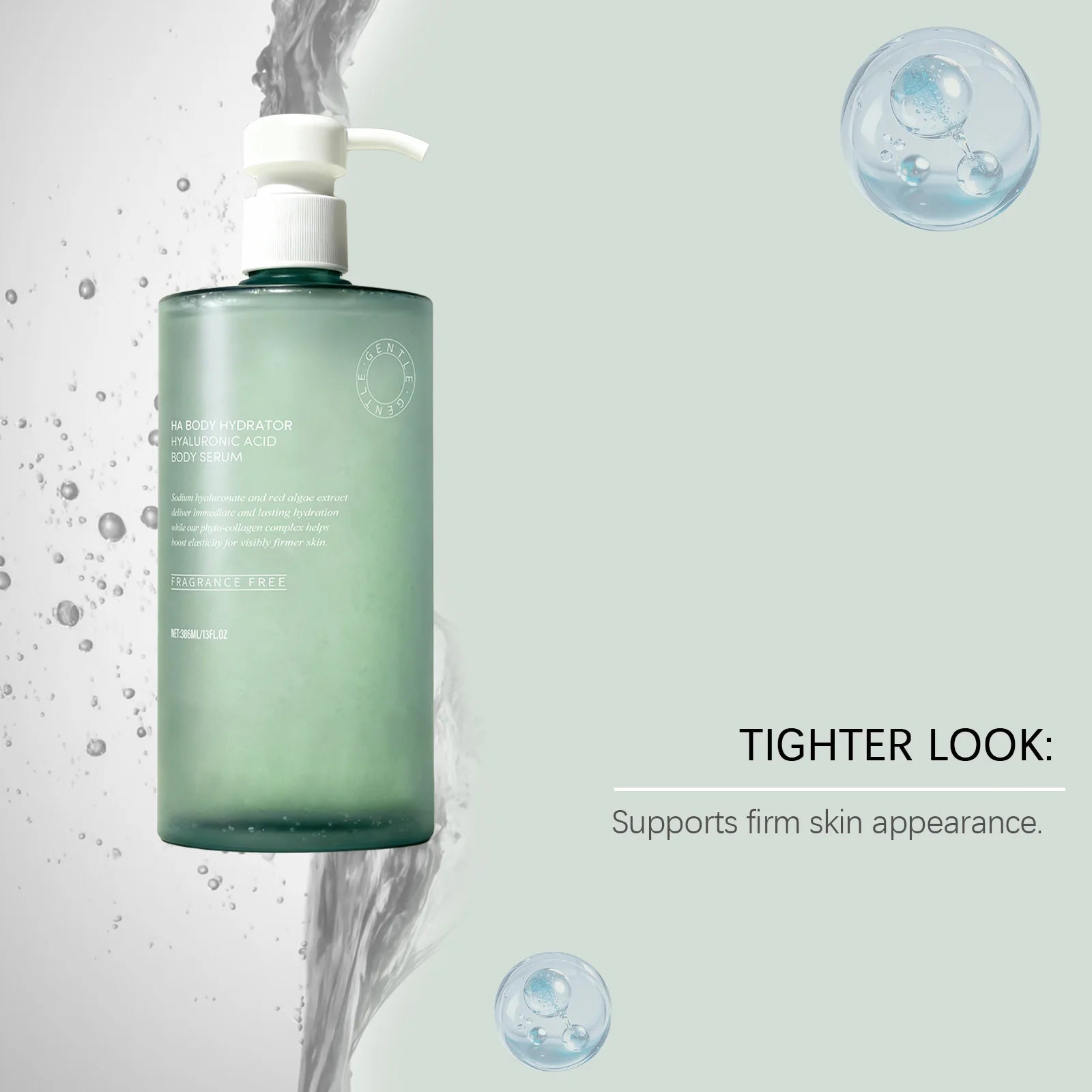 Body Moisturize Essence Enhance Firmness Elasticity Long Lasting Hydration Nourish Smooth Improve Texture Hyaluronic Acid Lotion