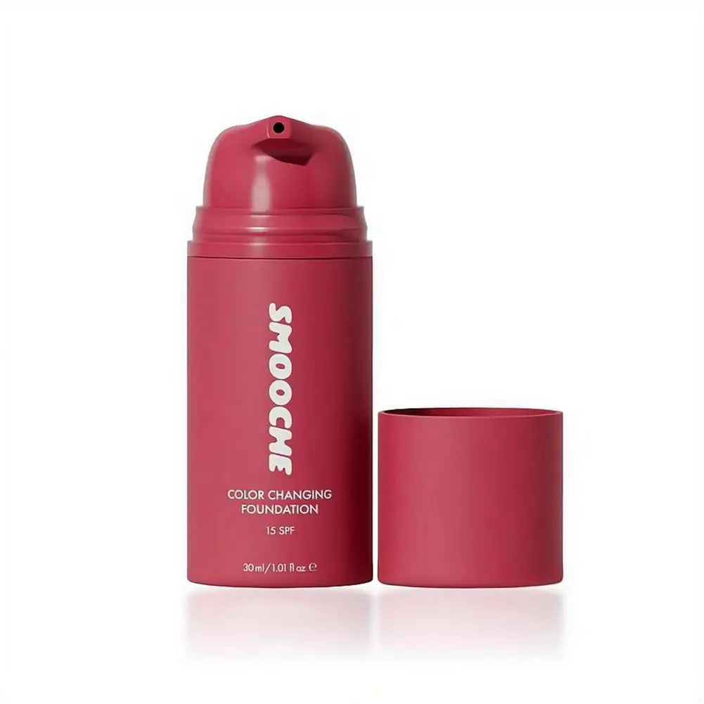 Daily Makeup Color Changing Foundation Automatically Matches Skin Tone Conceals Imperfections And Keeps Skin Smooth All Day
