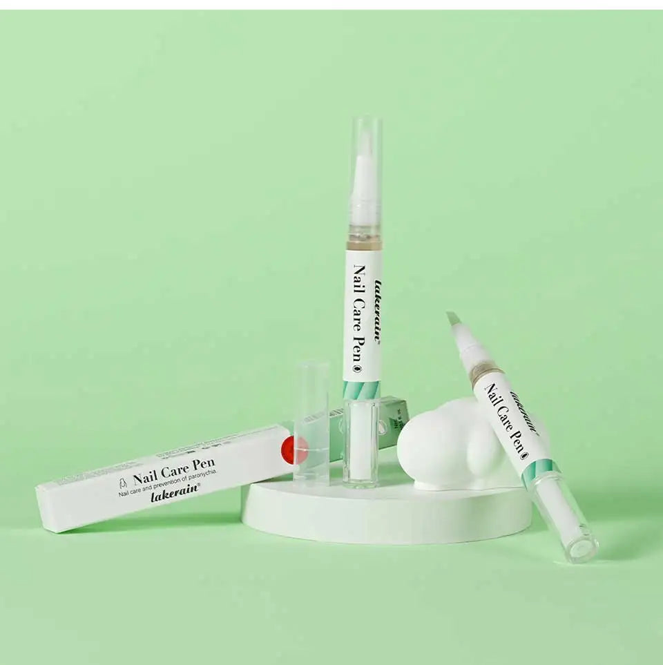 Nail Care Pen Nourish and Moisturize Nails Prevent Fungal Infections Improve Appearance Flat Brush Head Design Daily Nail Care