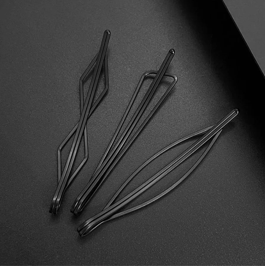 Simple Geometric Hairpins for Women Barrettes Headwears Girls BB Clips Headdress Barrettes Korean Hair Styling Accessories Gifts