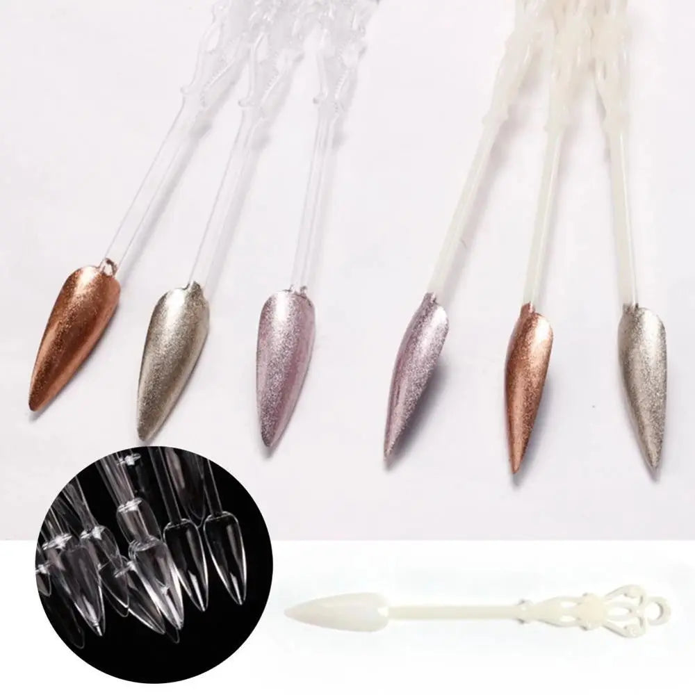 Nails Palette Nail Art Tool Manicure Nail Showing Stand Nail Polish Display Tips Nail Polish Color Card Fake Nail Display Tips