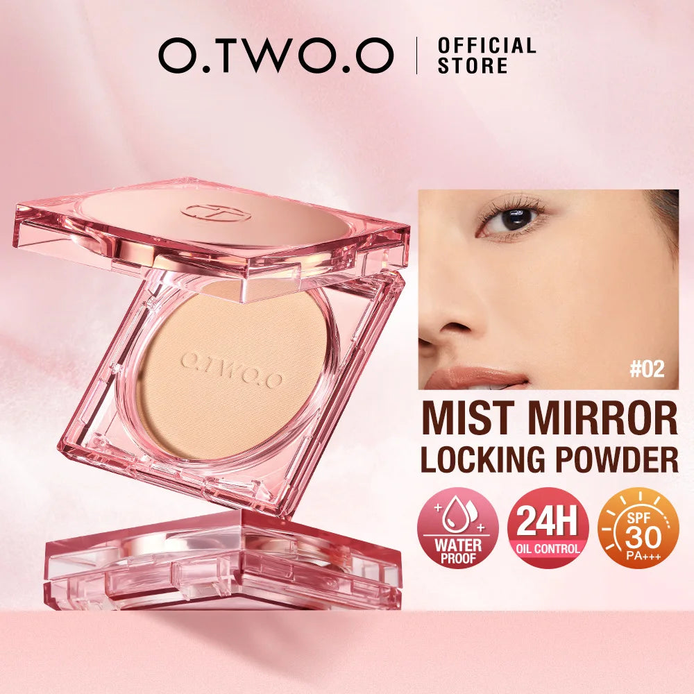 Face Setting Powder Normal Size Soft Focus Fixed Make Up Oil Control Light Skin Perfect for Whitening Waterproof Lasting Makeup