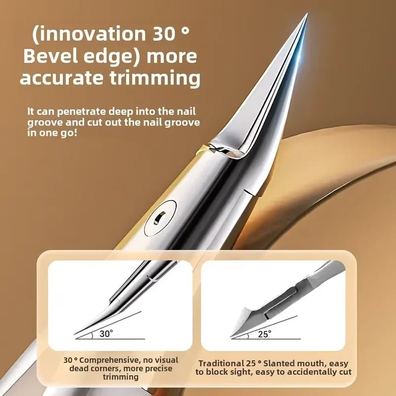 Nail Clippers Toenail Clippers for Thick Nails for Seniors with Curve Diagonal Blade for Ingrown Nails Effortlessly Toe
