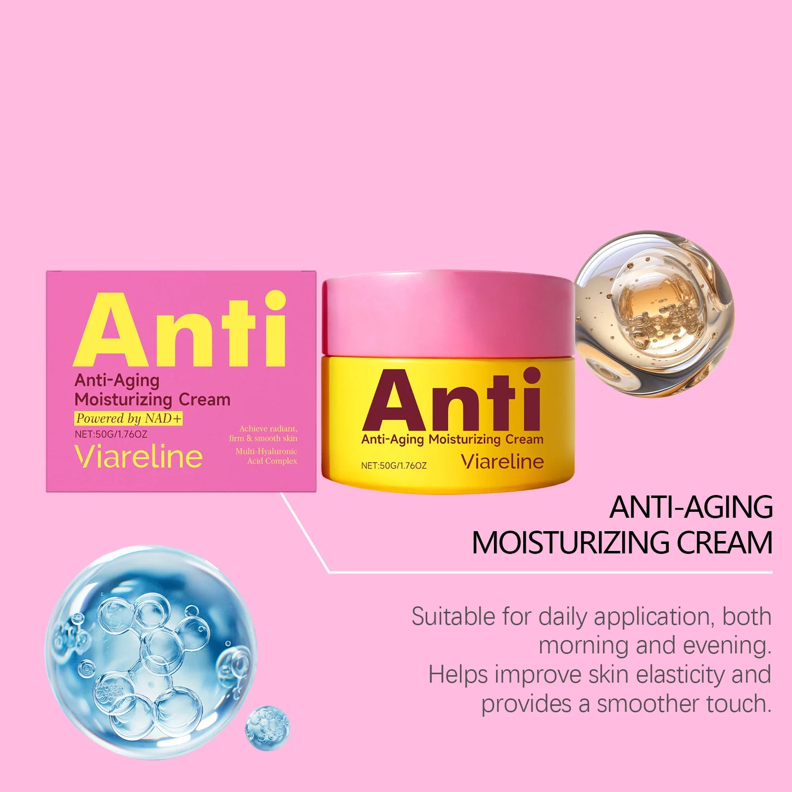 Firming Face Cream Anti Aging Lifting Tighten Face Brightening Tone Improves Dark Spot Reduces Fine Line Moisturizing Care Cream