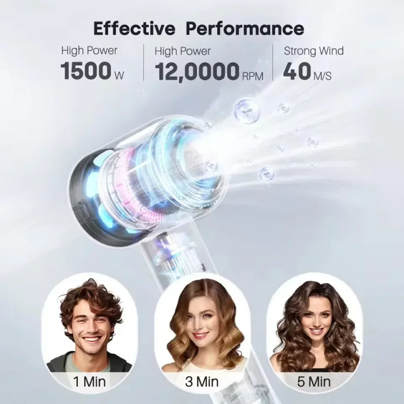 Hair dryer hair style machine leafless hair dryer household appliances hair dryer household hair salon professional hair dryer