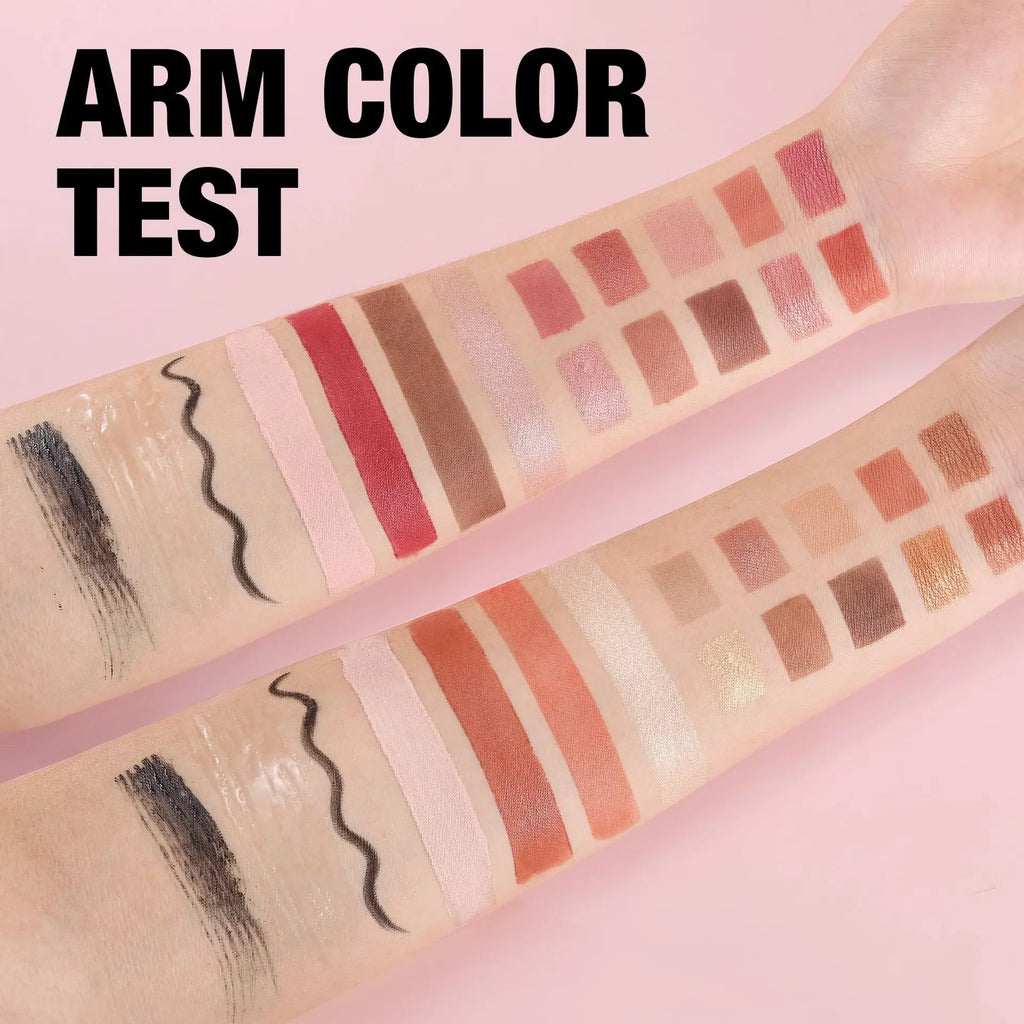 Professional Makeup Kit 11 Pieces Shadow Contour Blusher Set Waterproof Highly Pigmented Smudge Proof Face Cosmetics Collection