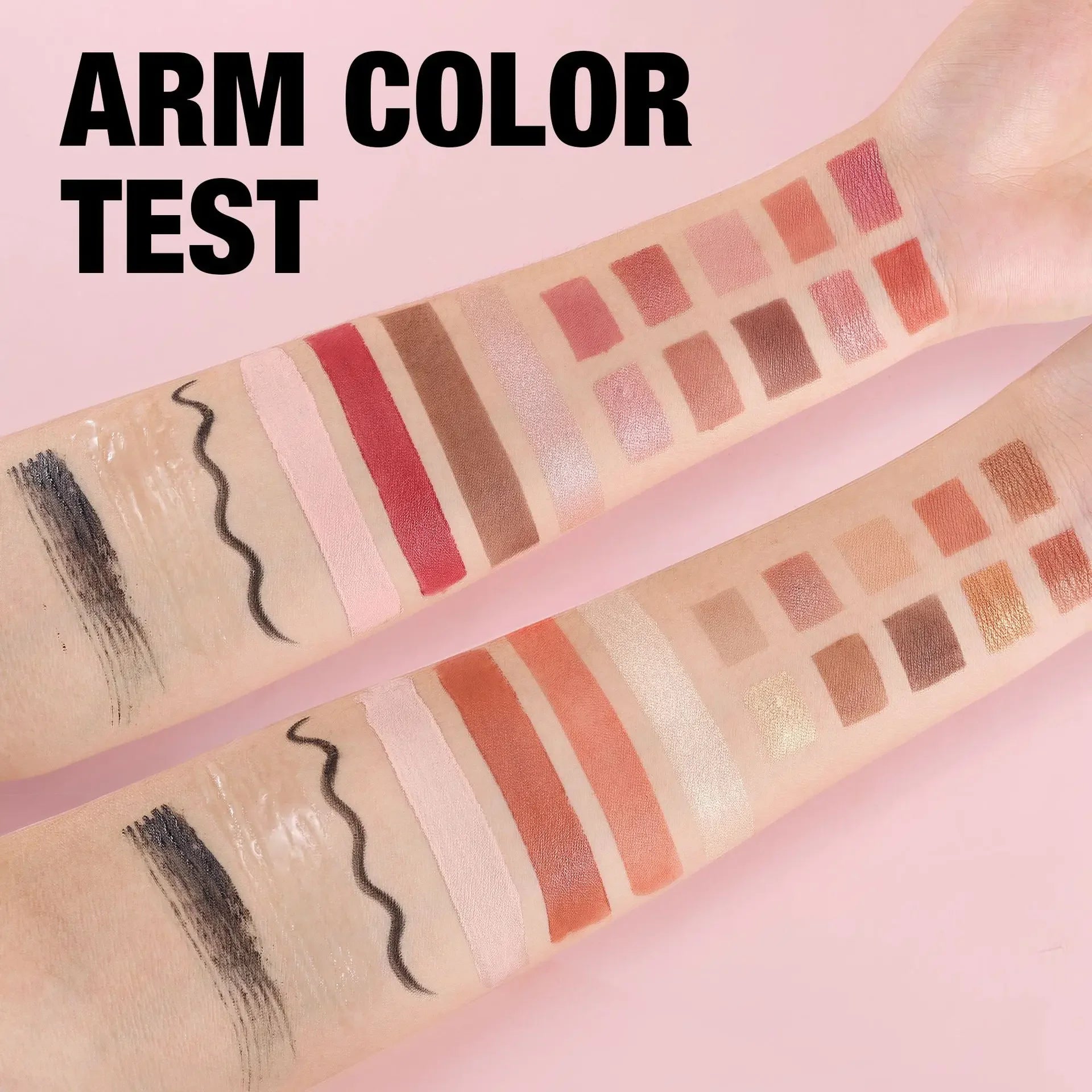 Professional Makeup Kit 11 Pieces Shadow Contour Blusher Set Waterproof Highly Pigmented Smudge Proof Face Cosmetics Collection