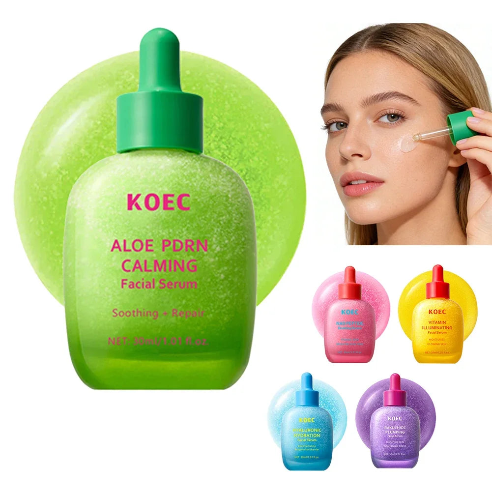 Korean Skin Care Vitamin Illuminating & Bakuchiol Face Serum Vitamin C Niacinamide Anti-Aging Serum Brightening Firm Skin 30ml