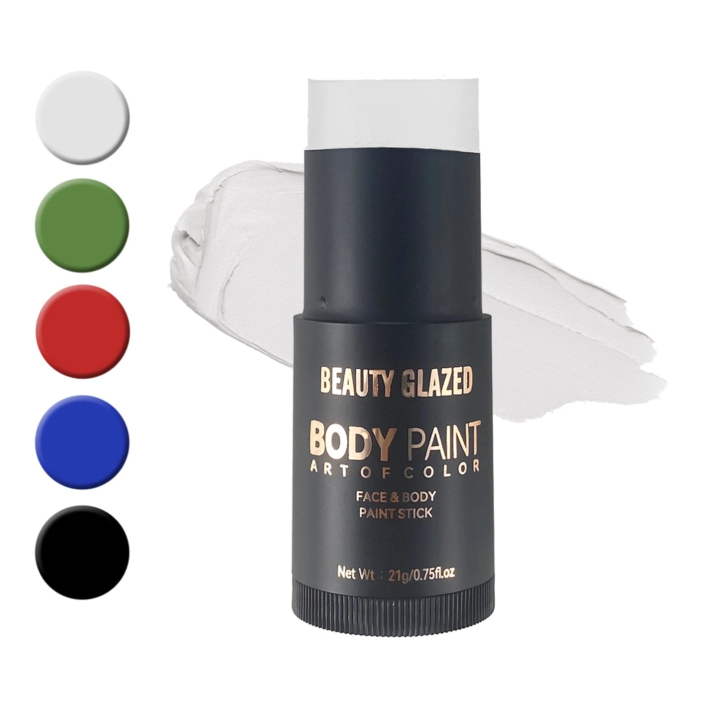 5 Colors Face &Body Paint, Non-Toxic,Professional Painting Kit For Party, Cosplay,Safe For Sensitive Skin